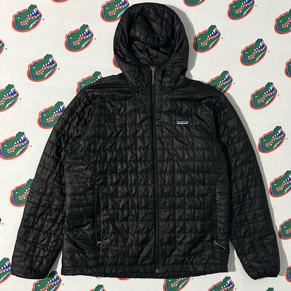 Mens Patagonia Nano Puff Hoodie Puffer Jacket Size XL